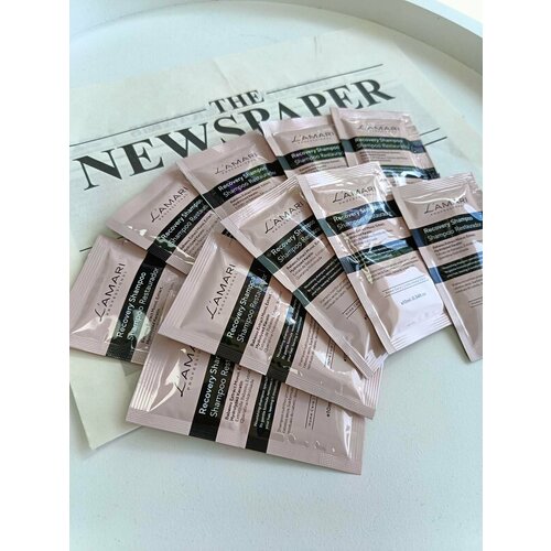 Набор саше Шампунь бессульфатный L'AMARI Recovery Shampoo 10 шт * 10 ml