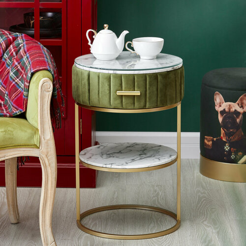 49-242 Тумба прикроватная 41х40х61см Glasar 18302₽