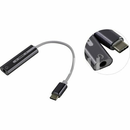 Портативная внешняя звуковая карта Orient AU-05PL звуковая карта c media usb синего цвета