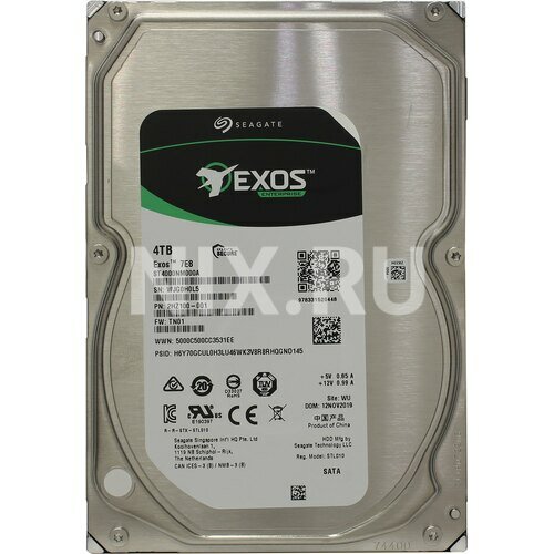 Жесткий диск Seagate Exos 7E8 (ранее Enterprise Capacity 3.5) ST4000NM000A