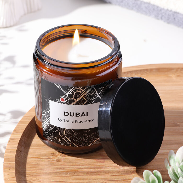 Свеча ароматическая Stella Fragrance Dubai 250 г - фото №7