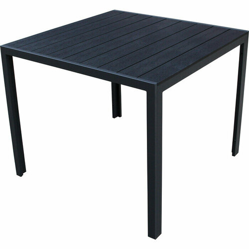 Стол Garden story квадратный 90x90 см каркас черный столешница поливуд GS022 11561₽
