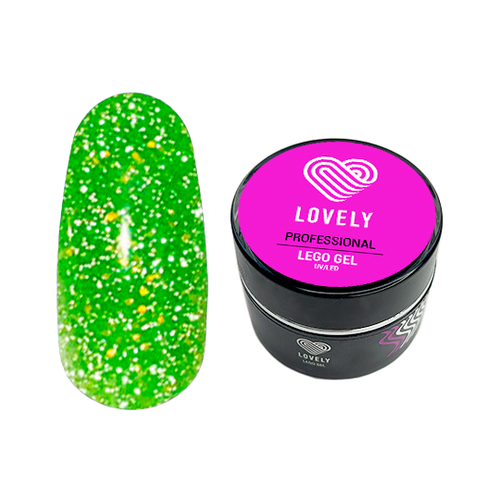 Гель для наращивания и укрепления Lovely Lego Gel Lurex 06 15 г 649₽