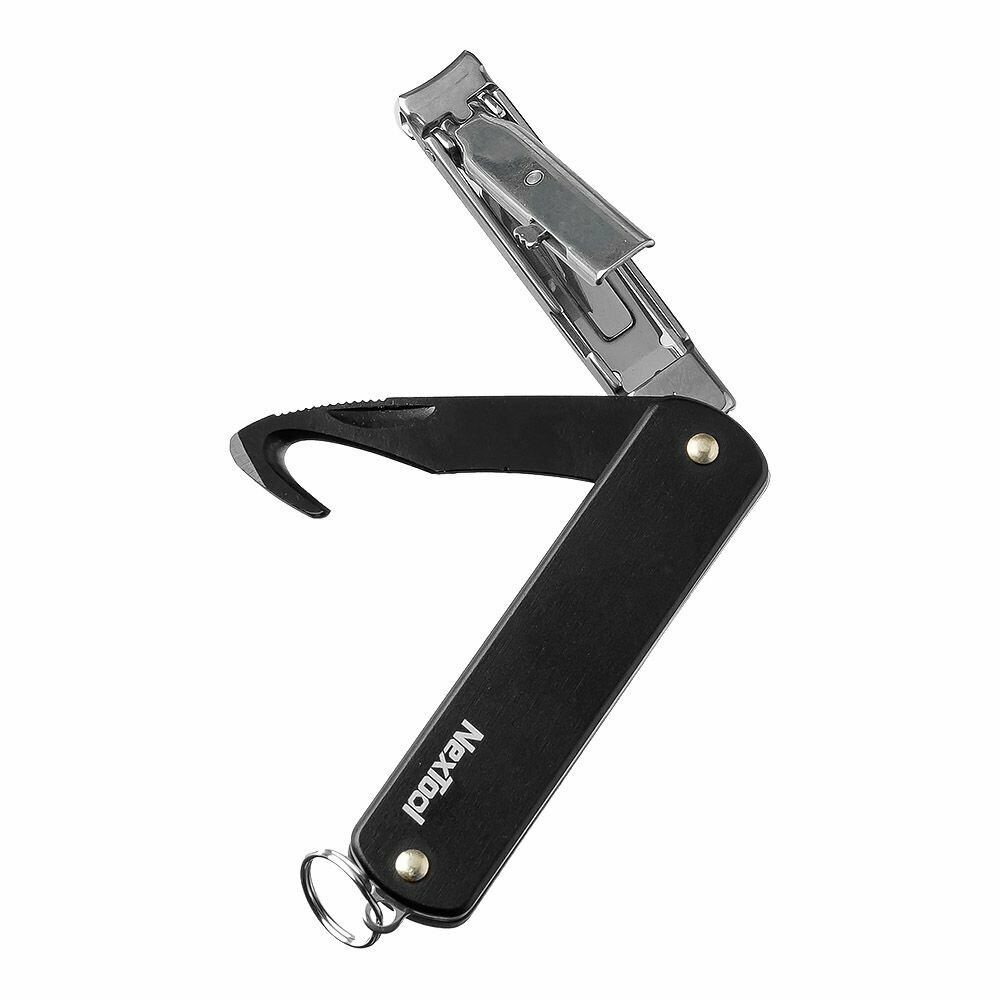 Изображение Мультитул-клиппер NexTool Outdoor Multifunctional Nail Clippers (черный)