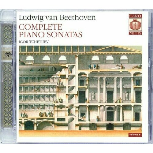 Beethoven-Piano Sonatas 6 9 13-Igor Tchetuev [Super Jewel Case] < Caro Mitis SACD EC (Компакт-диск 1шт) бетховен