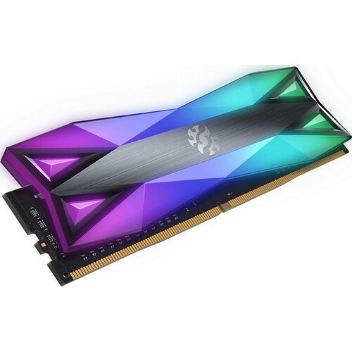 Оперативная память для компьютера ADATA XPG Spectrix D60G RGB DIMM 8Gb DDR4 4133 MHz AX4U41338G19J-ST60 520100₽