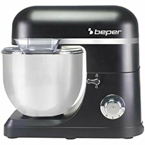 BEPER P102SBA550 Кухонный комбайн 7 литров миксер с 6 скоростями и импульсной функцией аксессуары 1500 Вт 4578200₽