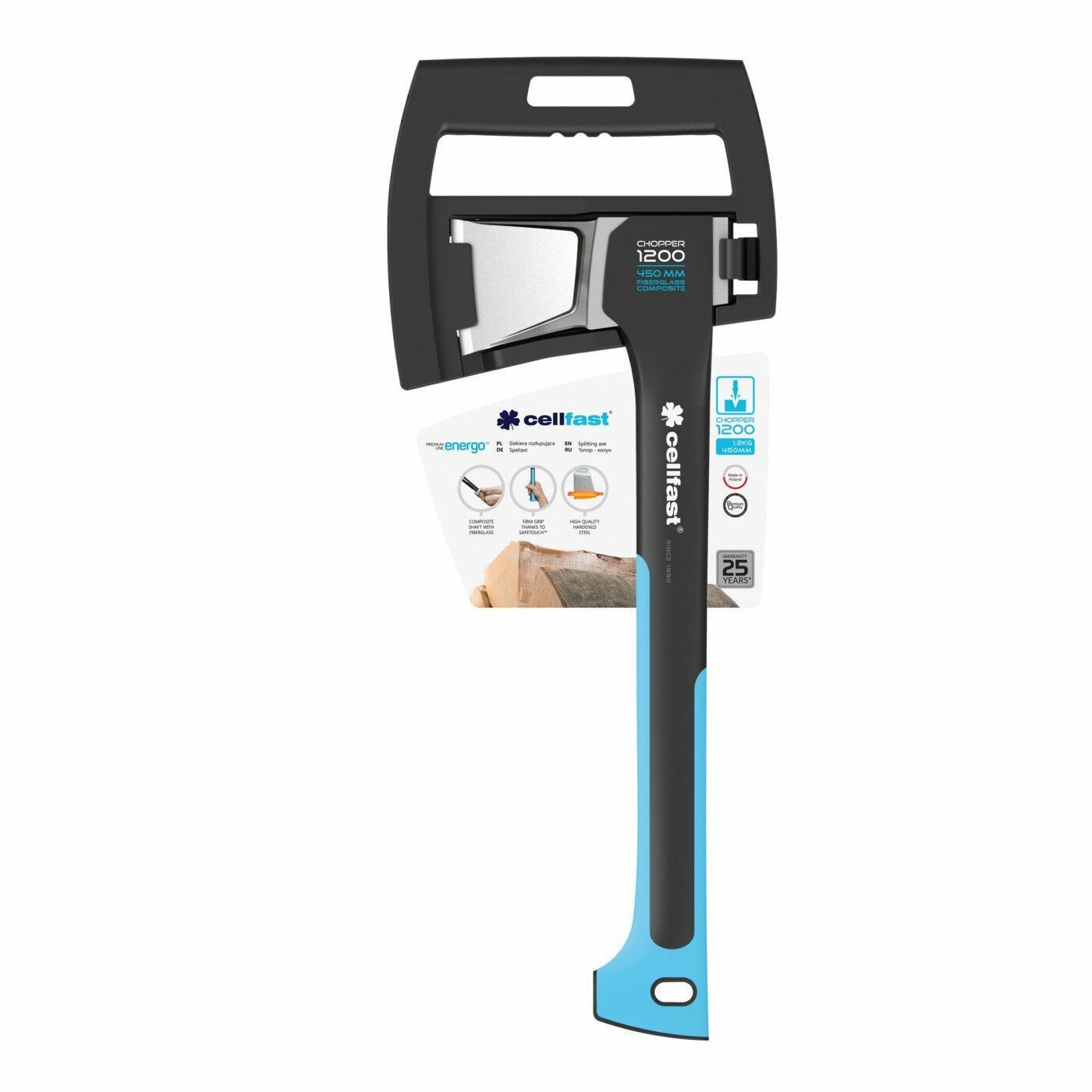 Топор-колун Cellfast C1200 ERGO - фото №2