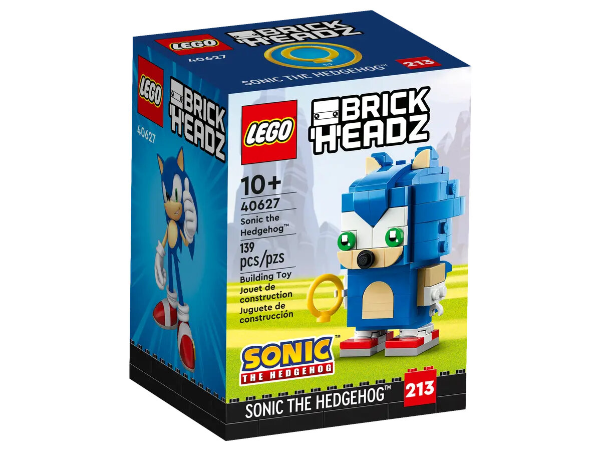 Конструктор LEGO BrickHeadz 40627 Ежик Соник Лего