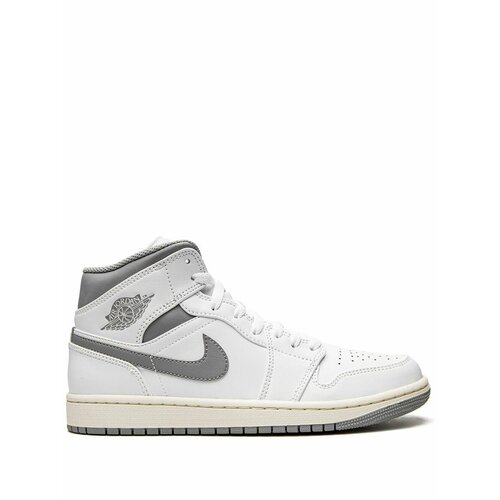фото Кроссовки jordan air jordan 1 mid, размер 10,5 us, серебристый