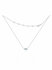 Серебряный чокер с кристаллом Swarovski