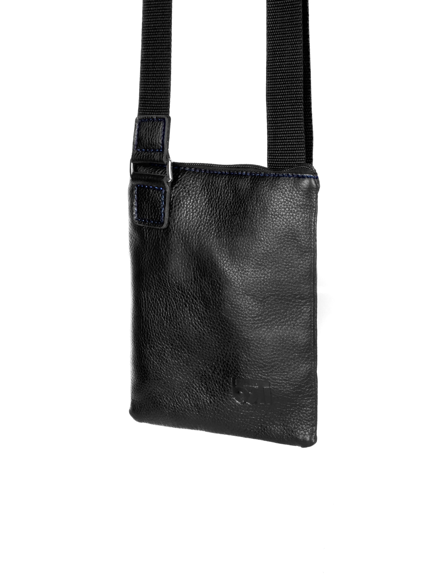 Сумка кросс-боди , фактура гладкая, черный — фото 1