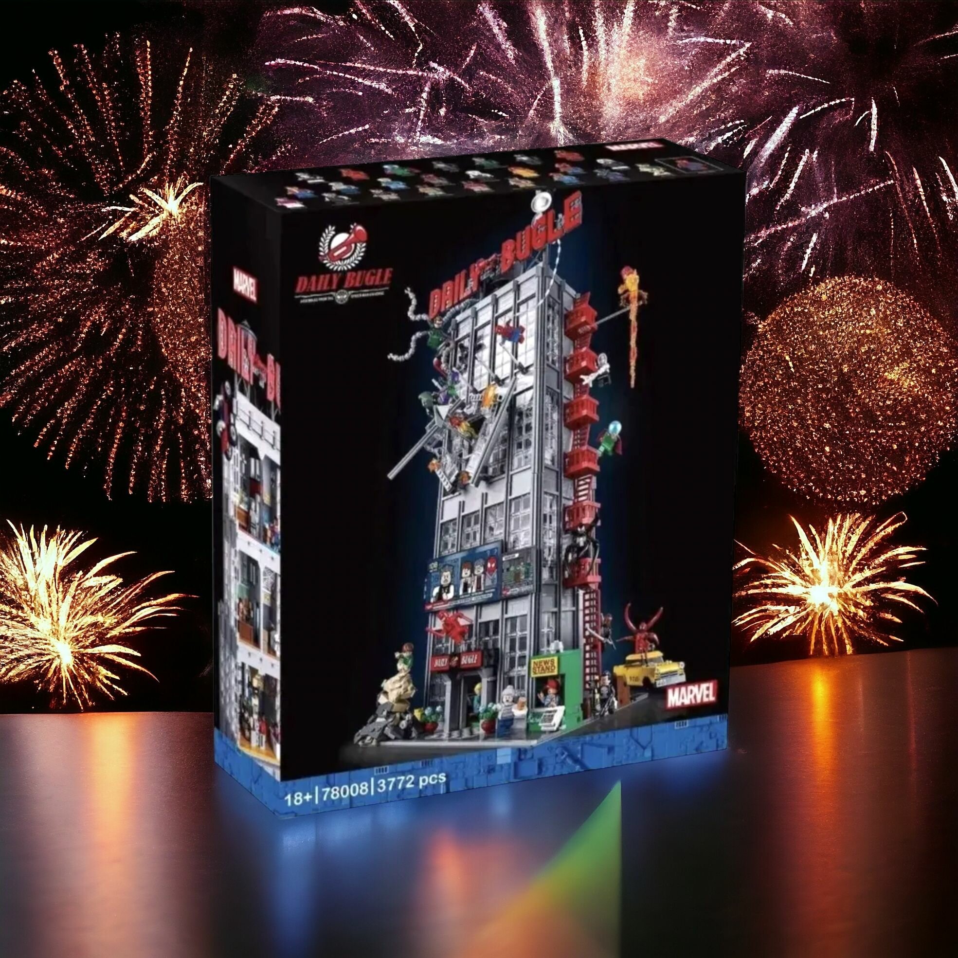 Конструктор Daily Bugle Дейли Бьюгл Spider man 3769 детали