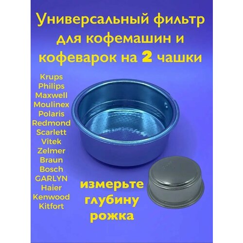 Универсальный фильтр сито для кофемашин 1250₽