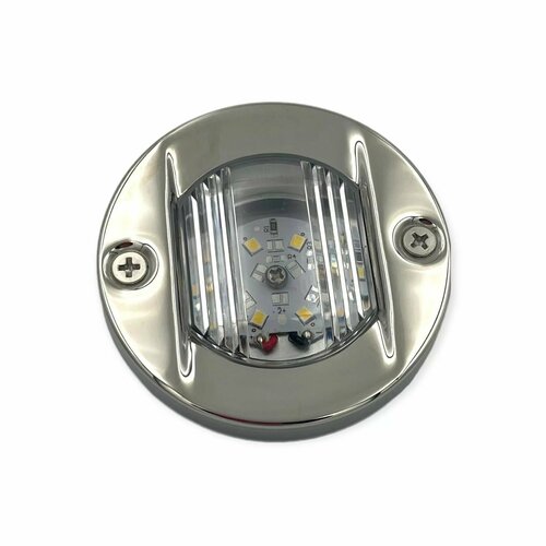 Светодиодный навигационный огонь кормовой LM-011053, 12V, 2.2W, нержавеющая сталь SUS304, IP66, круглый