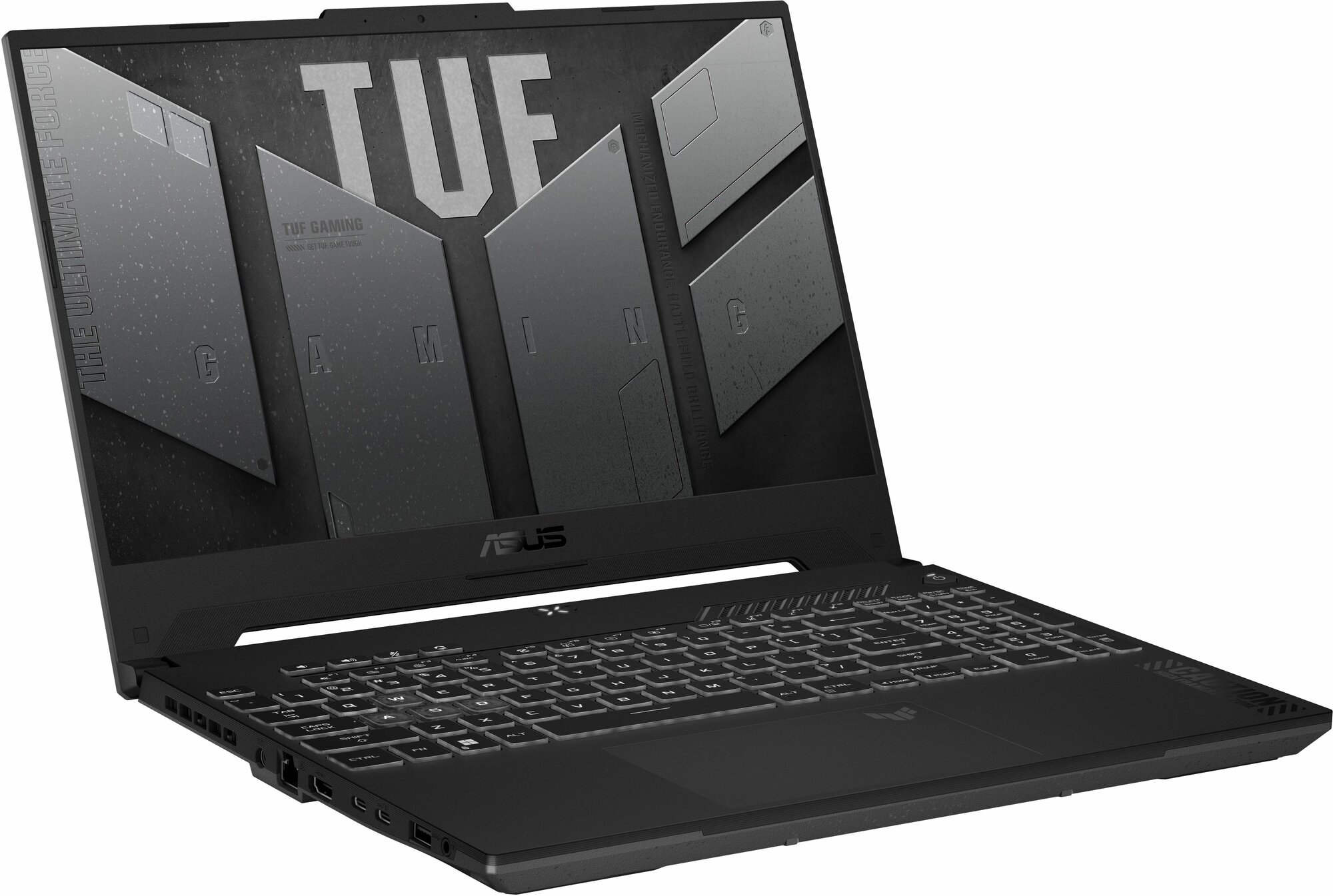 Ноутбук ASUS TUF Gaming F15 2022 FX507ZC4-HN275 90NR0GW1-M00SD0 (15.6", Core i5 12500H, 8Gb/ SSD 512Gb, GeForce® RTX 3050 для ноутбуков) Серый - фото №6