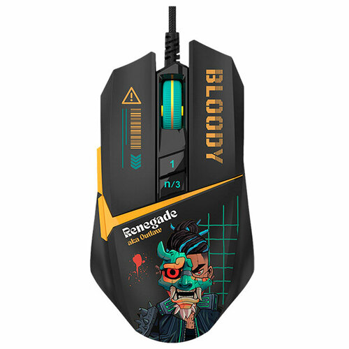 Мышь игровая Bloody W63Max Renegade Black Midnight SAVAGE 3090₽
