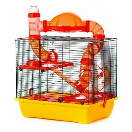 Клетка  Inter Zoo  137 Teddy lux I Rocky Terrace  42х29х50  для грызунов