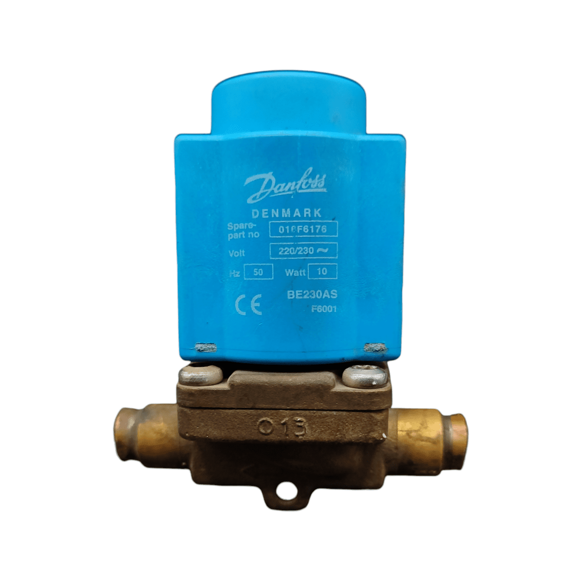 Клапан соленоидный Danfoss EVR 10 с катушкой