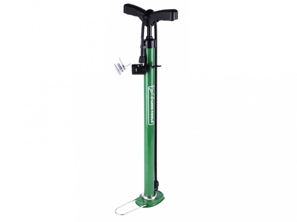 Насос ножной Lion Tools, зеленый
