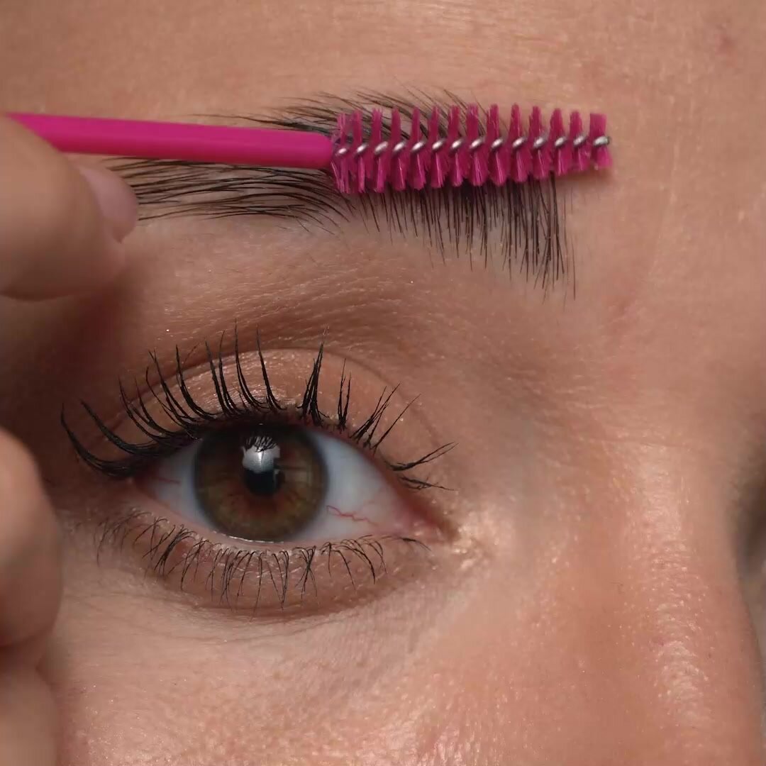 OK Beauty Гель-мыло для бровей, прозрачное, фиксирующее, для укладки, фиксатор, воск, с щеточкой — фото 1