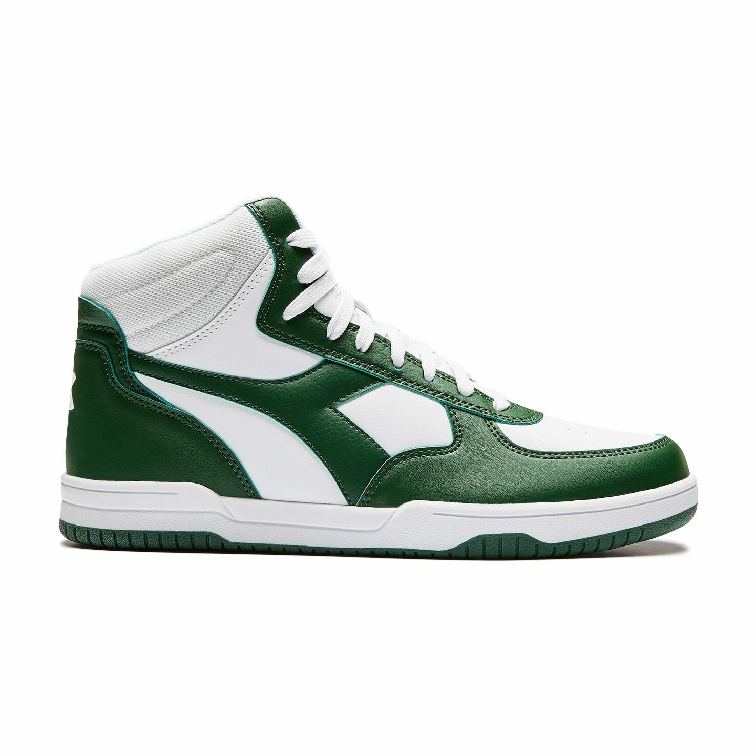 Кроссовки Diadora Raptor, размер T42, белый-зеленый