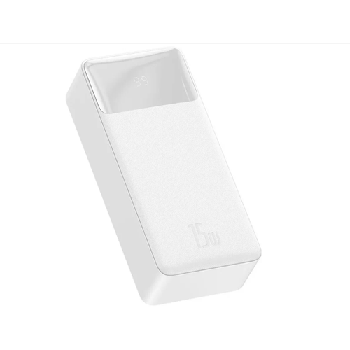 Внешний аккумулятор Baseus Bipow Digital Display Power Bank 30000mAh 15W White 249000₽