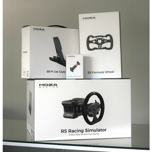 Moza R5 Bundle руль педали база крепление 5520000₽