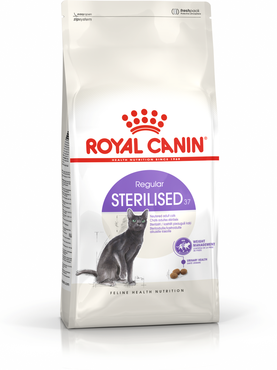 Royal Canin Sterilised 37 Сухой корм для кошек сбалансированный для стерилизованных кошек 2 кг