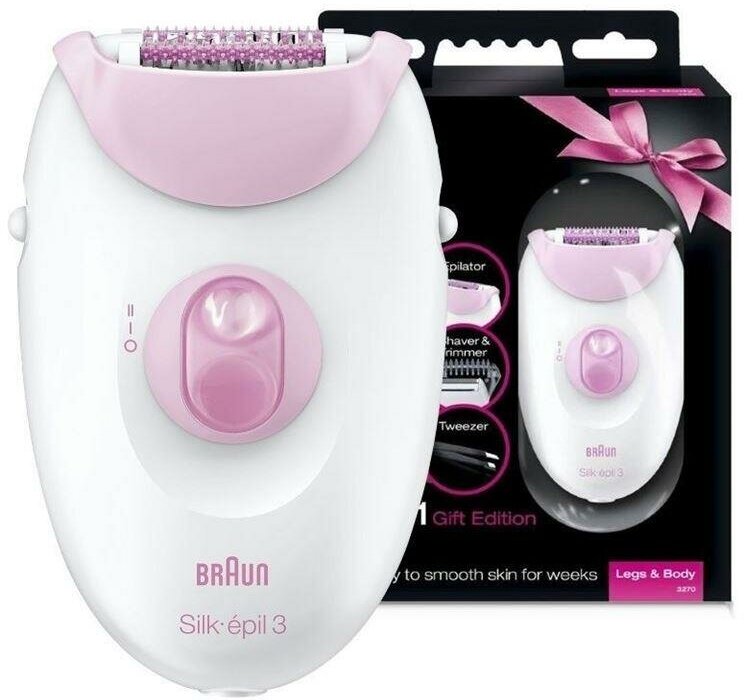 эпилятор Braun 3270 Silk-epil 3 Soft Perfection - фото №15