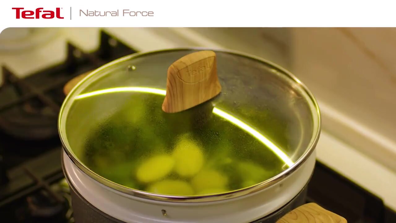 Сковорода блинная Tefal Natural Force 25 см, с антипригарным покрытием, индикатором нагрева, для индукционных плит — фото 1