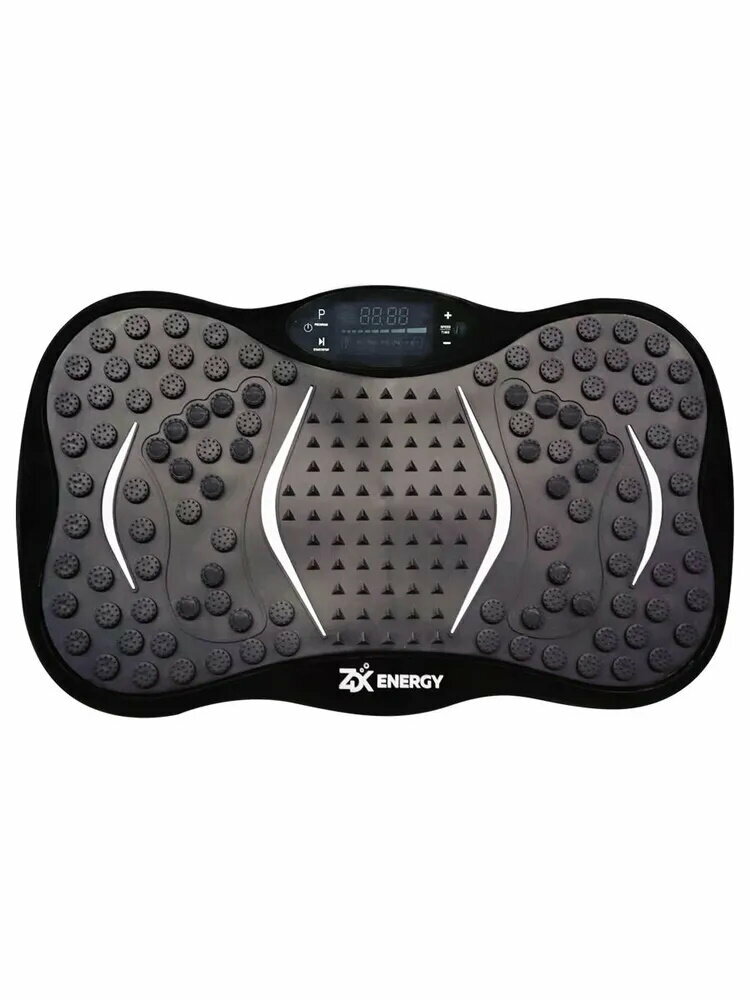 Виброплатформа тренажер ZDK Energy 200, 200 Вт, 5 автопрограмм, 180 скоростей, пульт ДУ