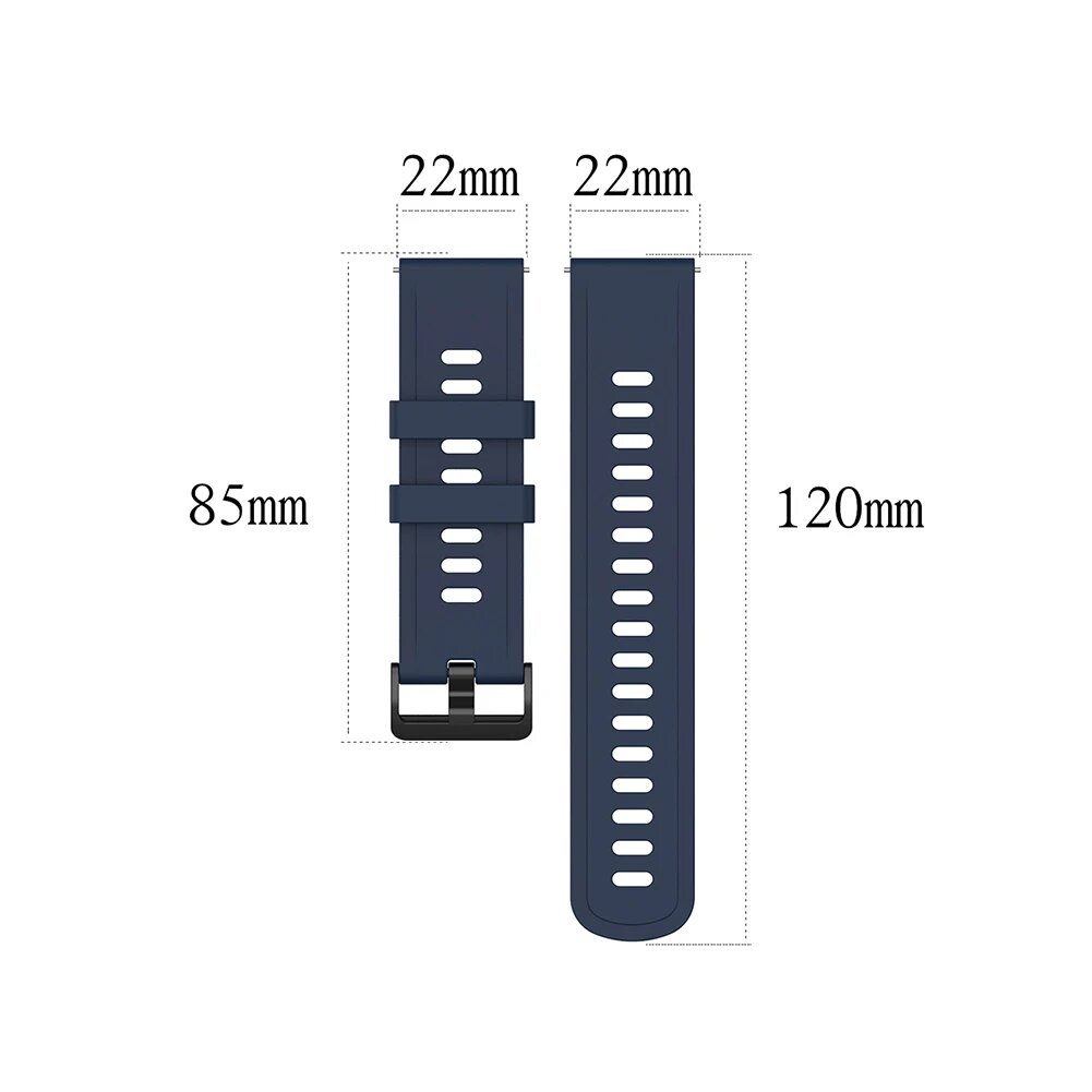 Силиконовый ремешок для Xiaomi MI Watch S1 Active