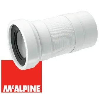 Гофра для унитаза (230-440мм) McALPINE MRWC-F23P