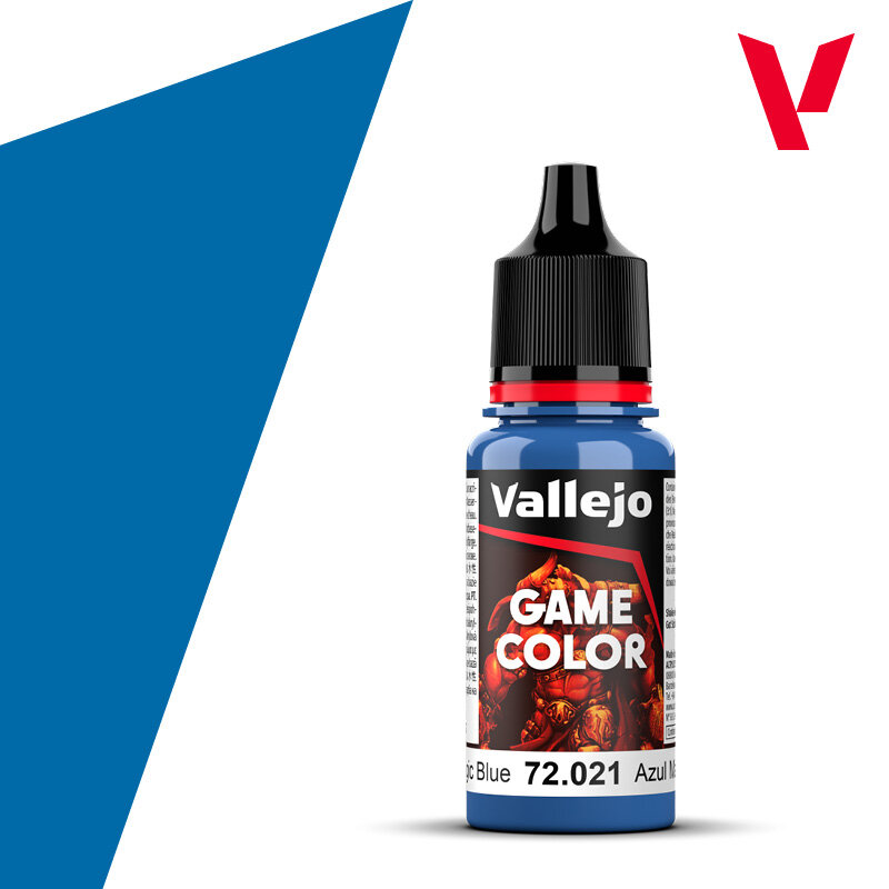 Краска g72021 Vallejo Серии Game Color Magic Blue  Волшебный Синий Цвет  18ml