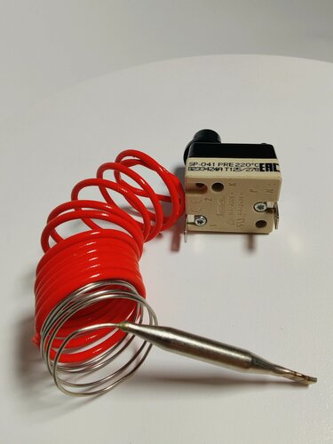 Изображение товара Термоограничитель SP041PRE 220*C TECASA (защитный) Абат ЭФК код 120000006535