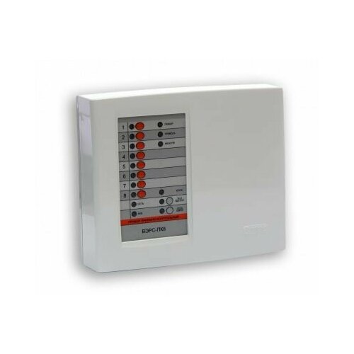 Прибор приемно-контрольный охрано-пожарный ВЭРС-ПК8П версия 3.2