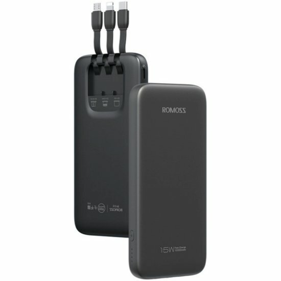 Внешний аккумулятор Romoss PHC10 10000mAh черный