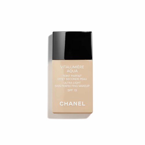 Тональный флюид CHANEL Vitalumire Aqua 30 мл SPF 15 Оттенок 40 Beige 9000₽