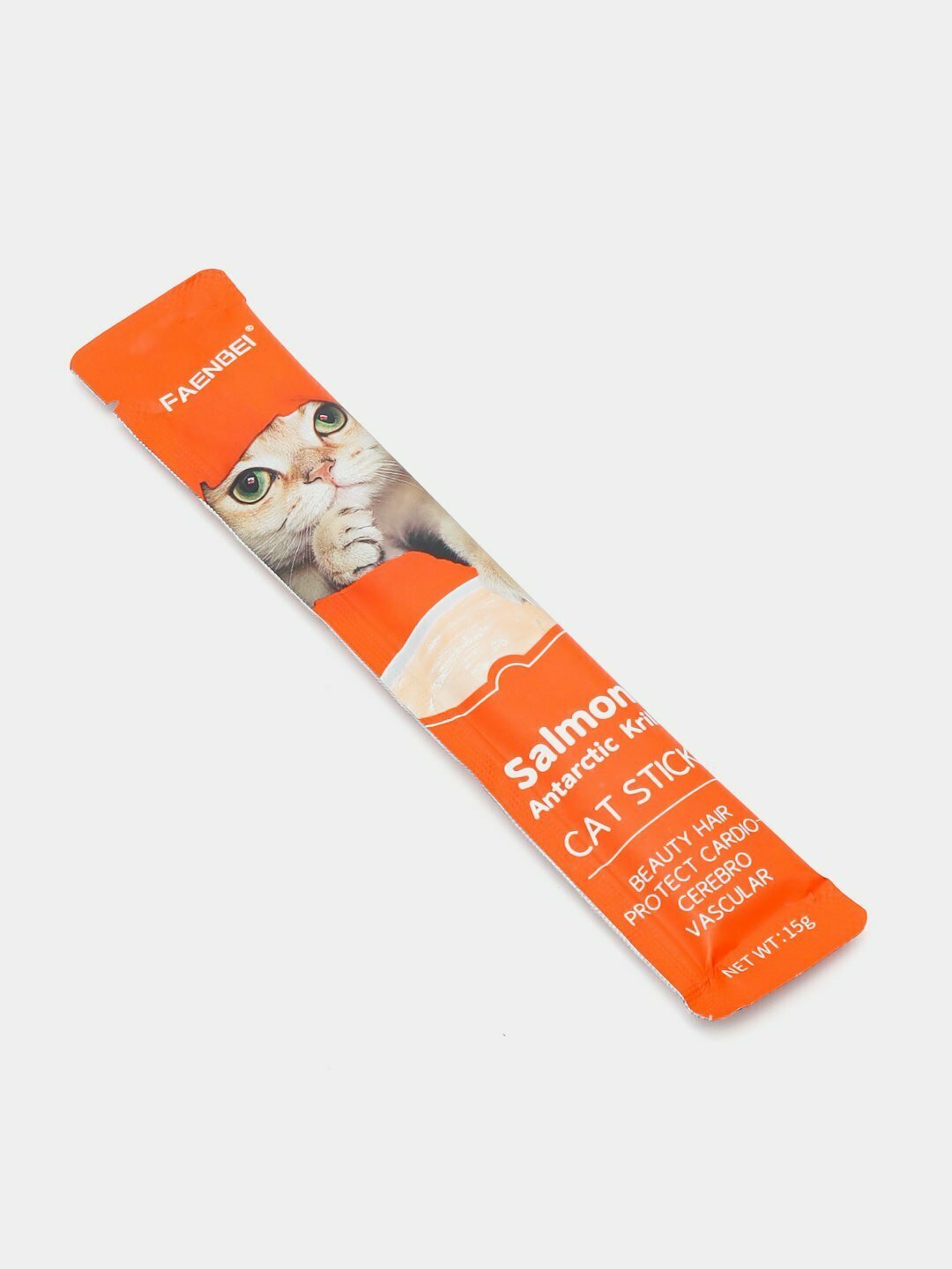 FAENBEI для кошек с высоким содержанием белка, 60+ шт, Оранжевый — фото 1