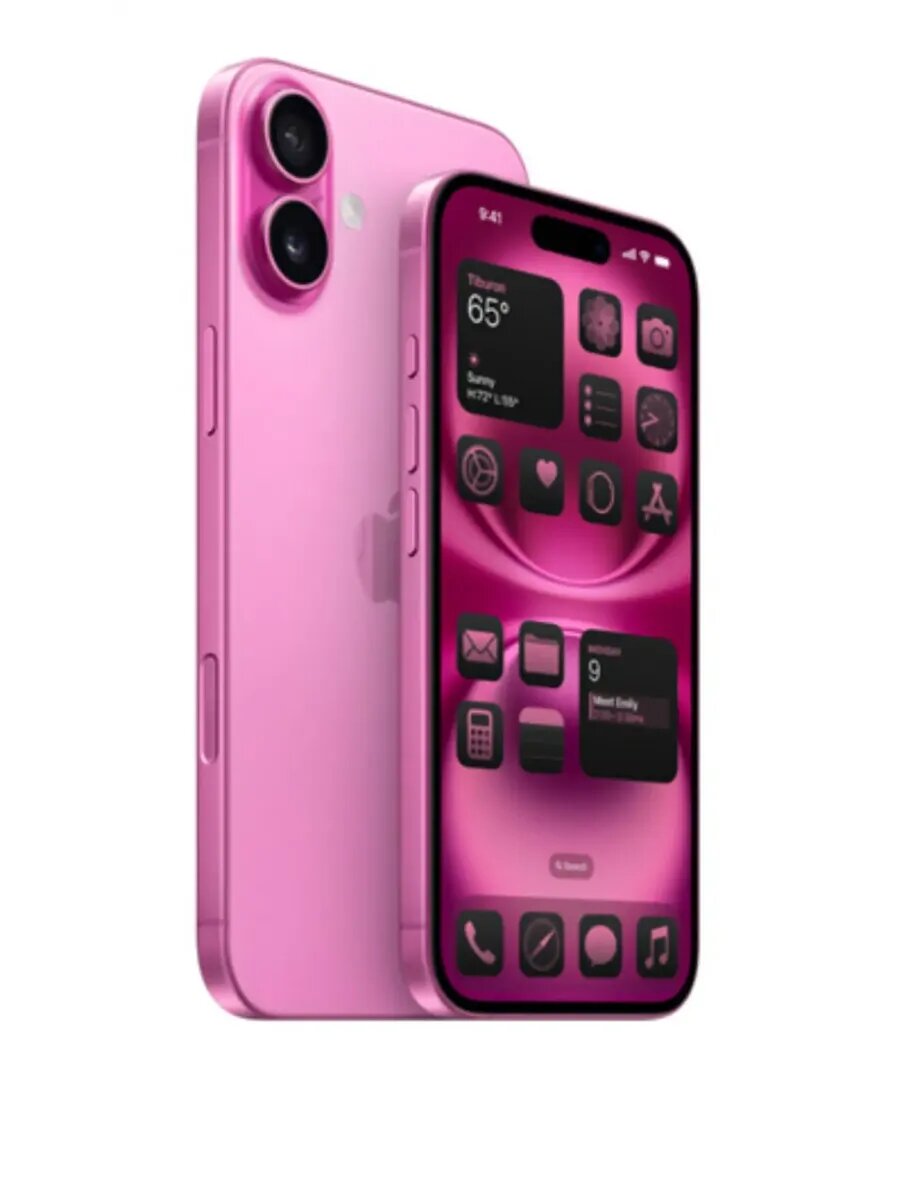 Смартфон iPhone 16 128 ГБ Pink