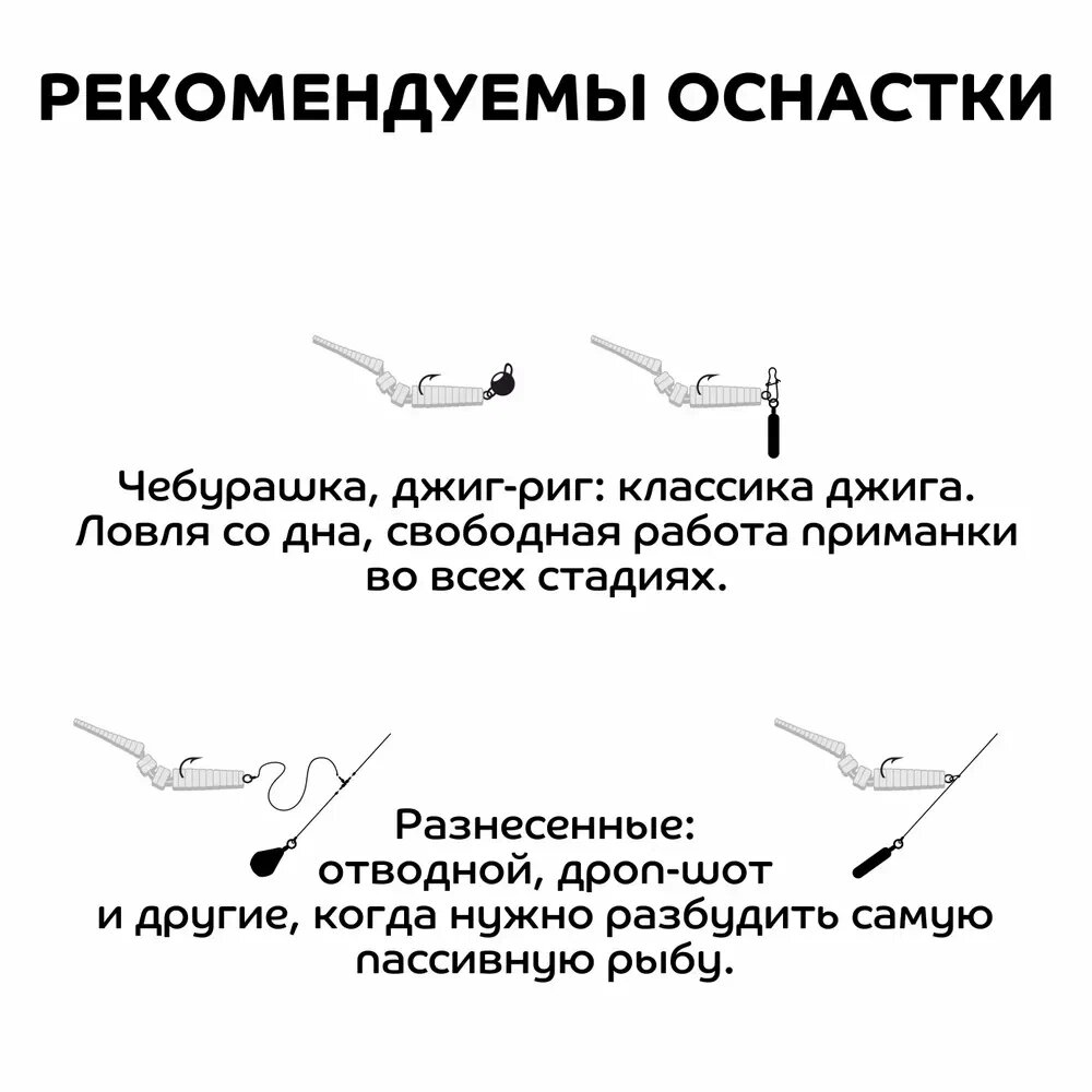 Силиконовая приманка мягкая съедобная Crazy Fish Polaris 1.8" 45 мм 5-45-16-6 8 шт. — фото 1