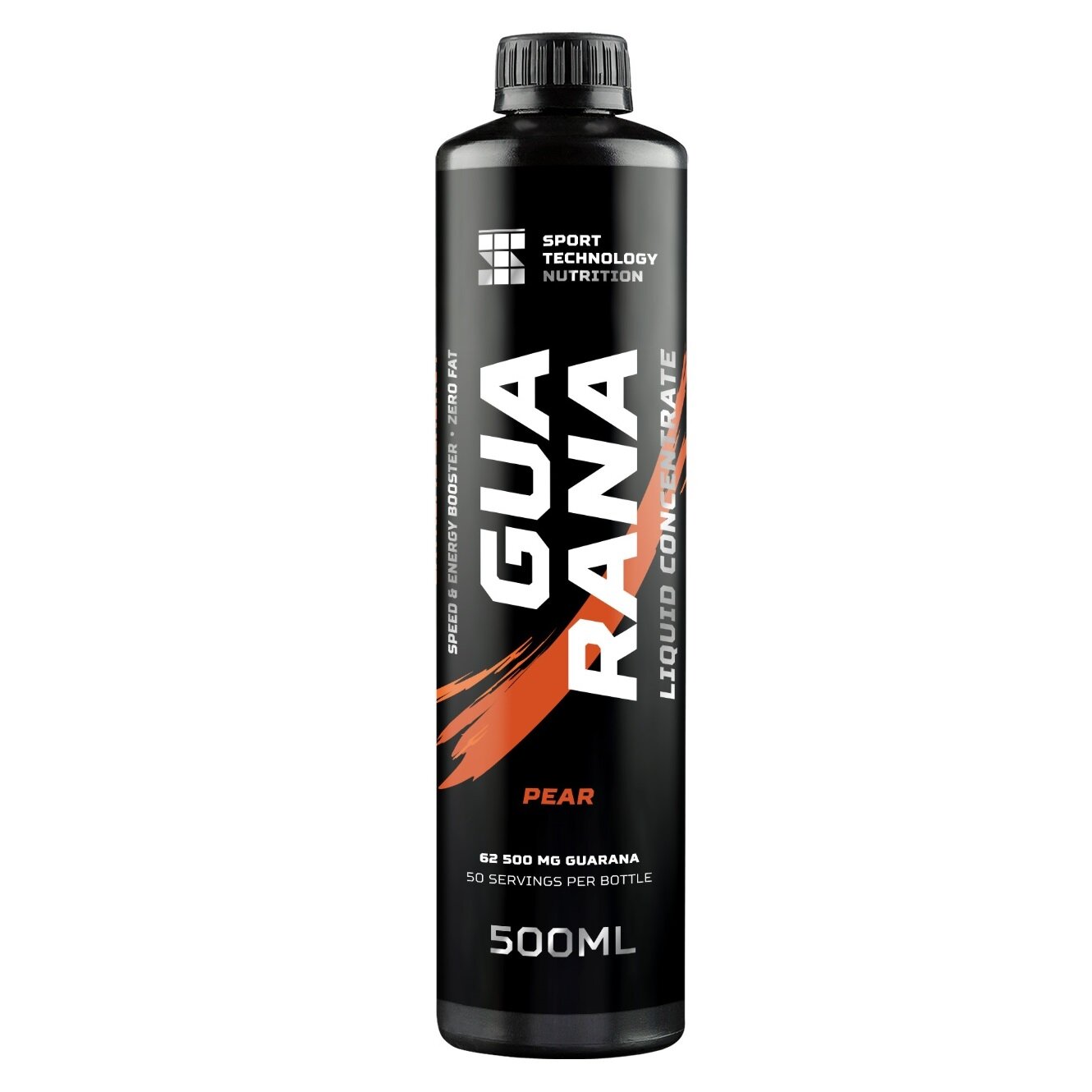 Гуарана Мощный тонизирующий эффект Guarana 62500 мг 500 мл (Спортивные технологии) Груша
