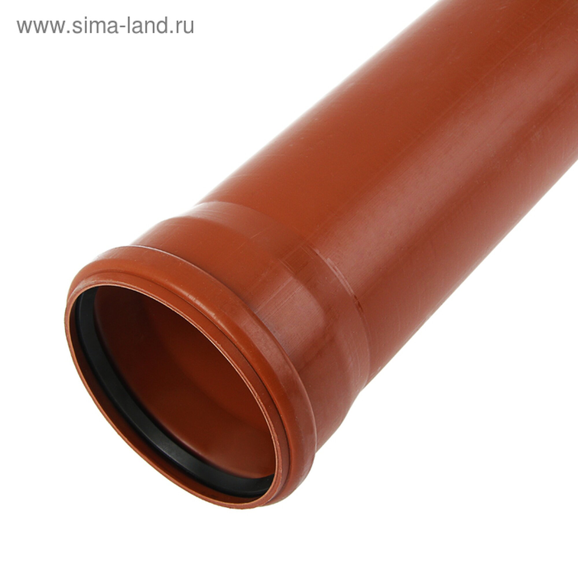 Труба канализационная FLEXTRON наружная d=160 мм толщина 3.2 мм 2000 мм