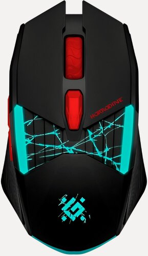 Изображение товара DEFENDER Беспроводная игровая мышь Horrodine GM-237 черный,6кнопок,3200dpi, радужн