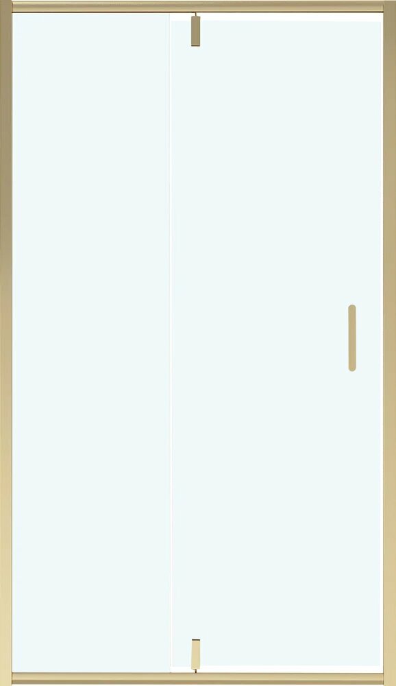 Душевая дверь в нишу Niagara Nova NG-43-10AG стеклянная распашная 100 см одностворчатая угловая китайская