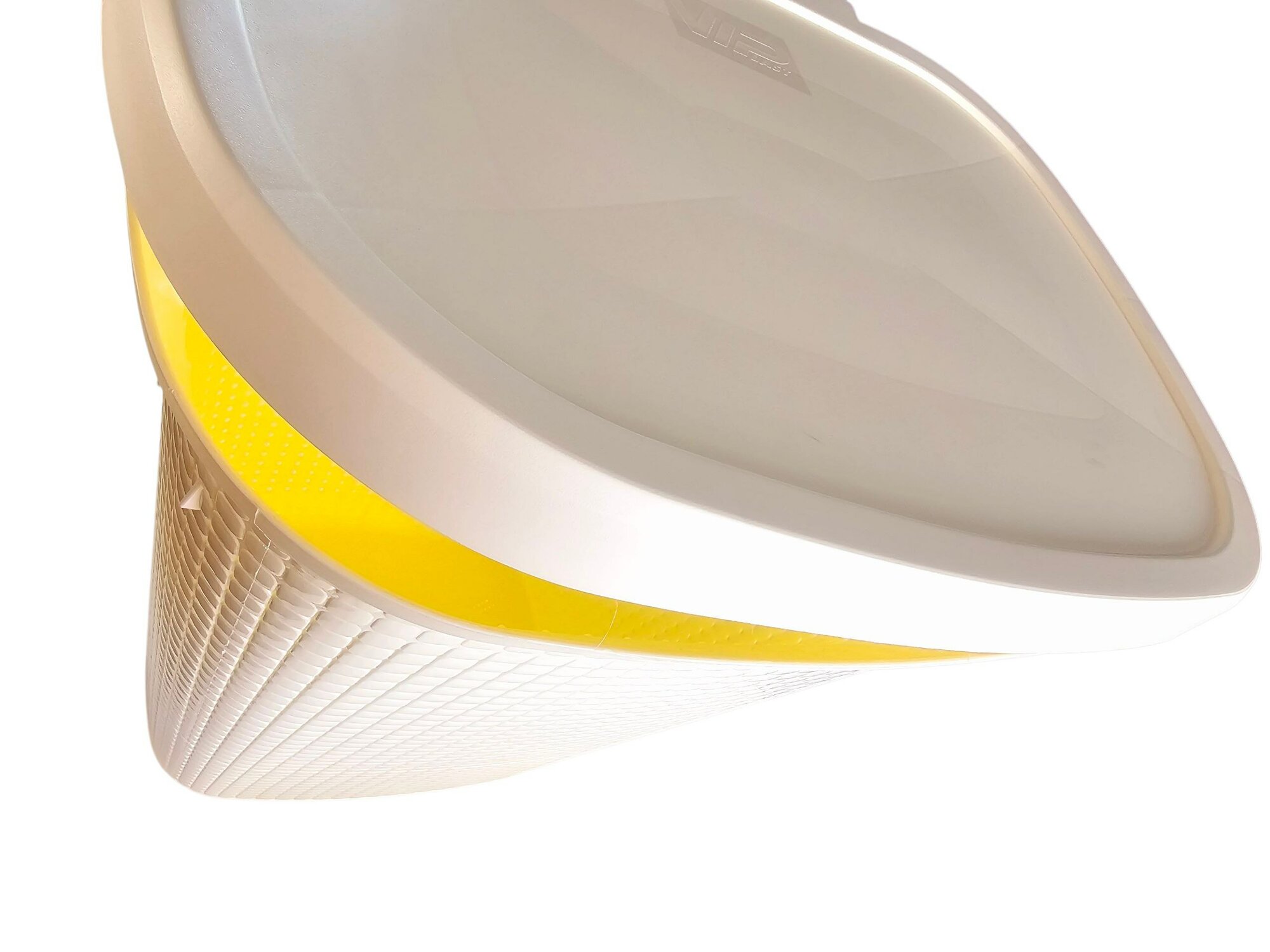 Большая корзина для белья объёмом 60 литров с прочным корпусом, вентиляционными отверстиями и удобными — фото 1