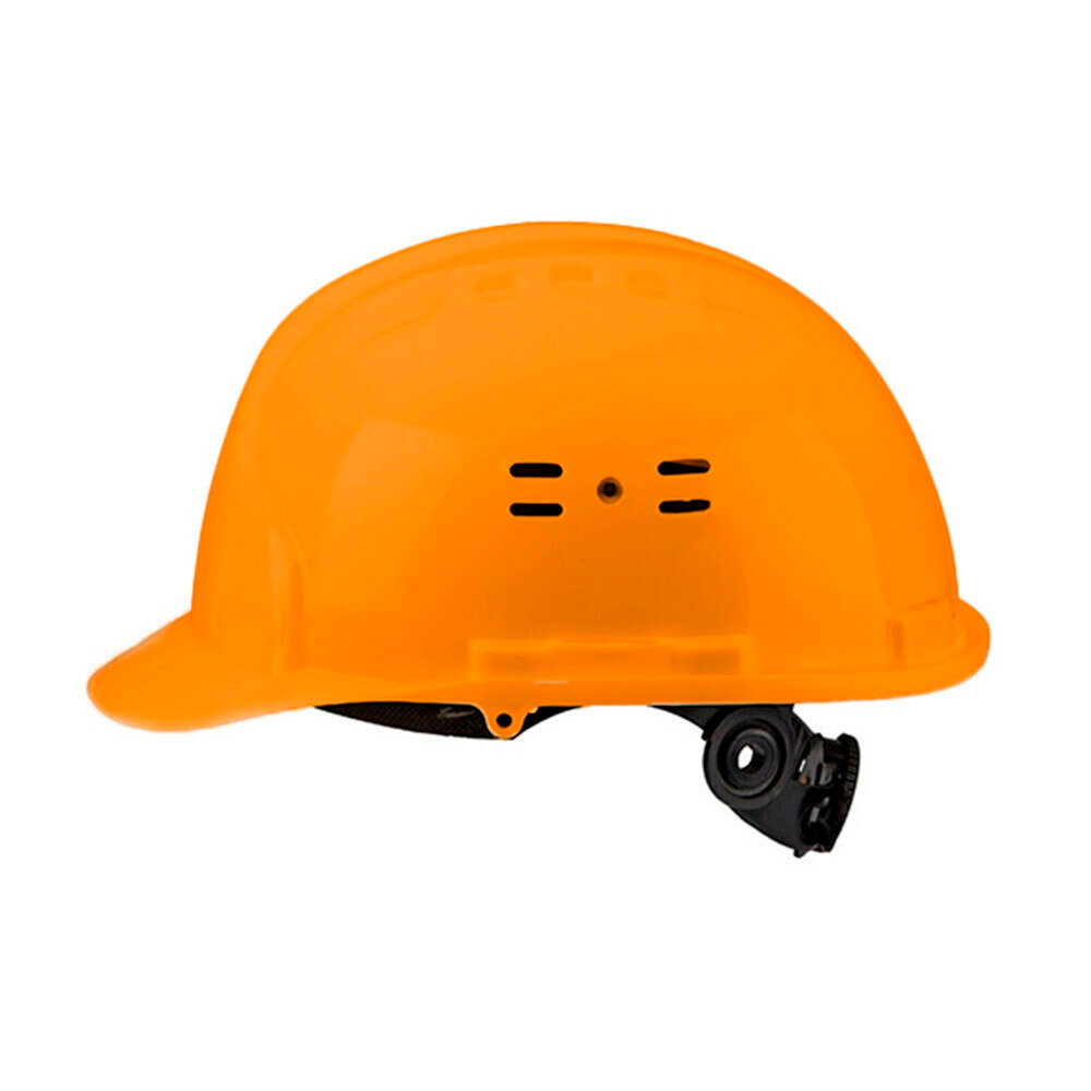Каска защитная Исток Евро оранжевая с храповиком КАС003О