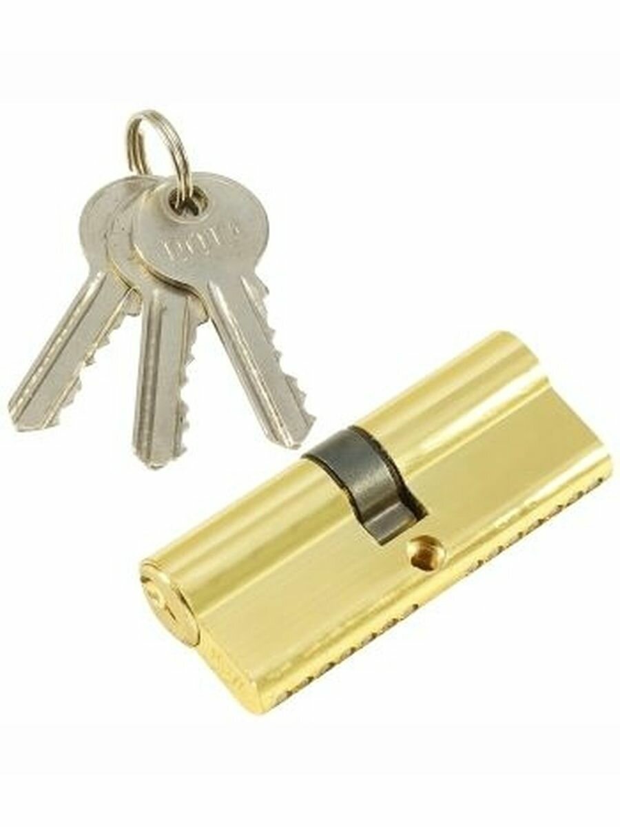 Цилиндр дневной мини профиль Baodly NW (70мм 35*35 )  ключ/ключ золото