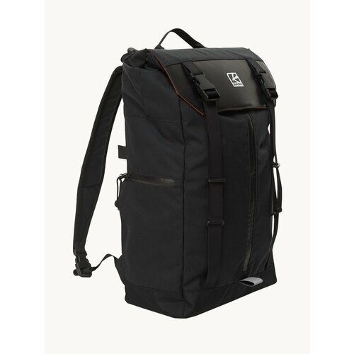 Рюкзак BASK SATCHEL 20, городской, чёрный, с клапаном, 2 внешних кармана, для ноутбука, 15